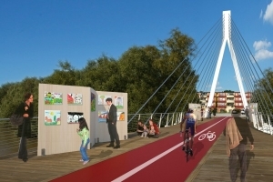 Ponte ciclo-pedonale, approvata variante al progetto per il ripristino dell'argine sul fiume Sabato